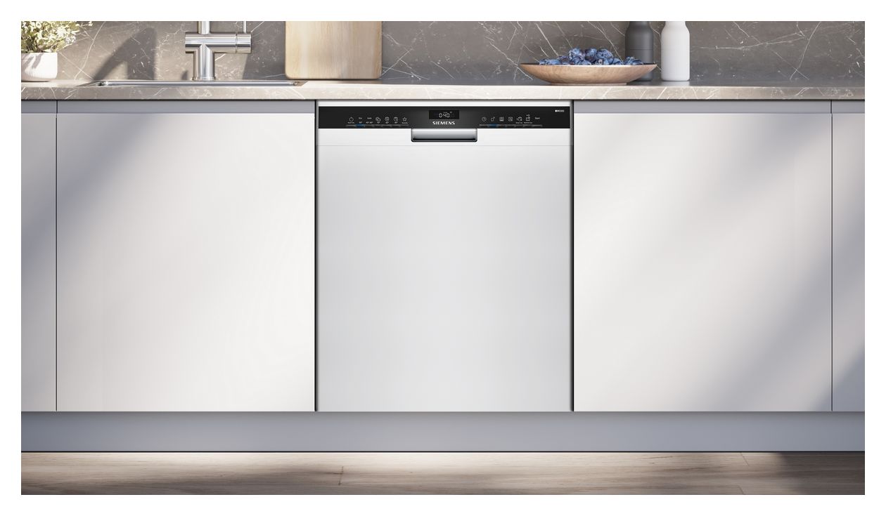 iQ300 SN43HW03TE 60 cm Geschirrspüler unterbaufähig Leise 13 Maßgedecke aquaStop Funktion Wärmetauscher 
