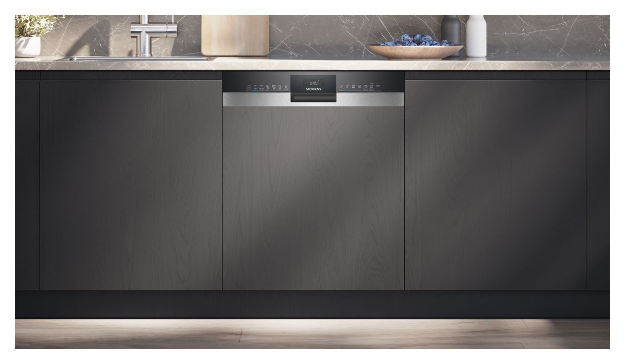 iQ300 SX53ES22CE 60 cm Geschirrspüler teilintegriert (ohne Front) Sehr leise 14 Maßgedecke aquaStop Funktion Wärmetauscher 