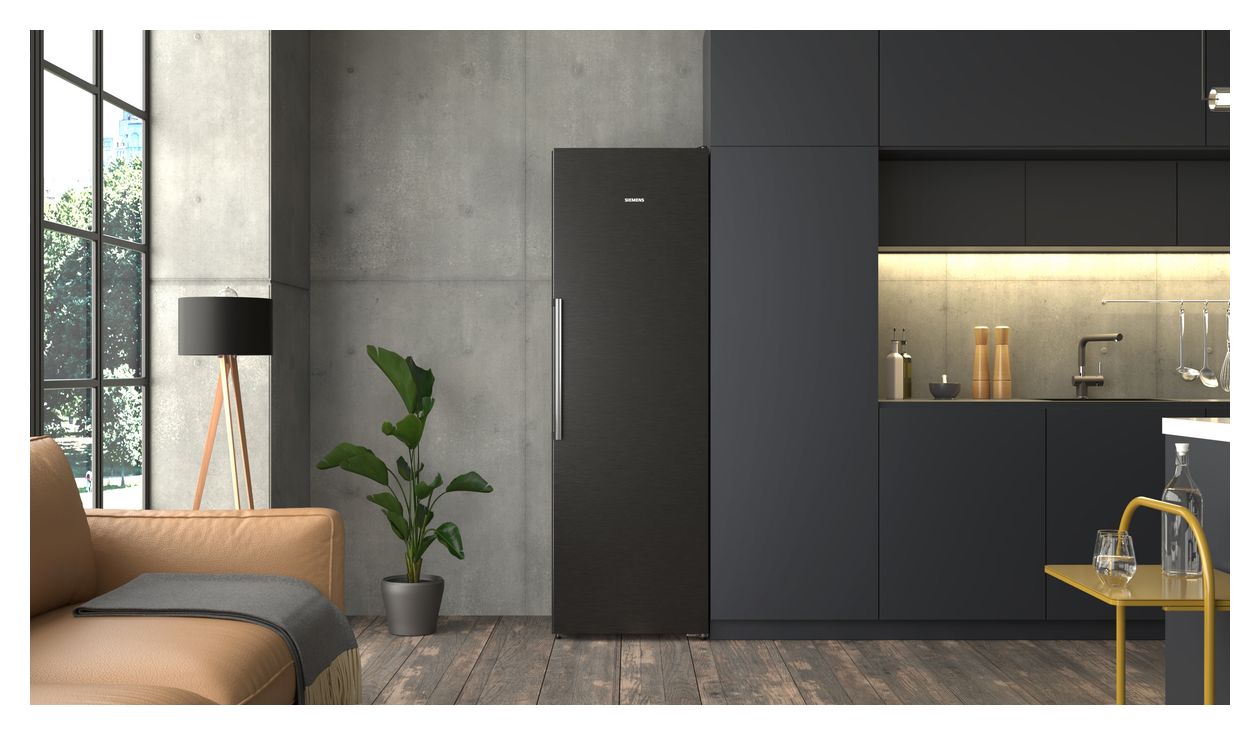 iQ500 GS36NAXCG 334 l Gefrierschrank 171 kWh Jahr NoFrost  (Schwarz) 