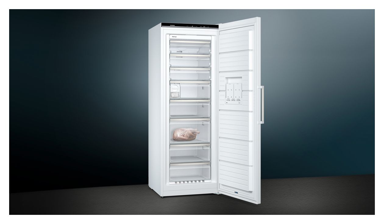 iQ500 GS58NAWCV 366 l Gefrierschrank 178 kWh Jahr NoFrost  (Weiß) 