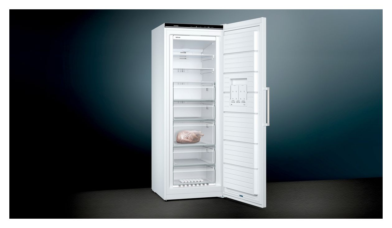 iQ500 GS58NDWDP 366 l Gefrierschrank 222 kWh Jahr NoFrost  (Weiß) 