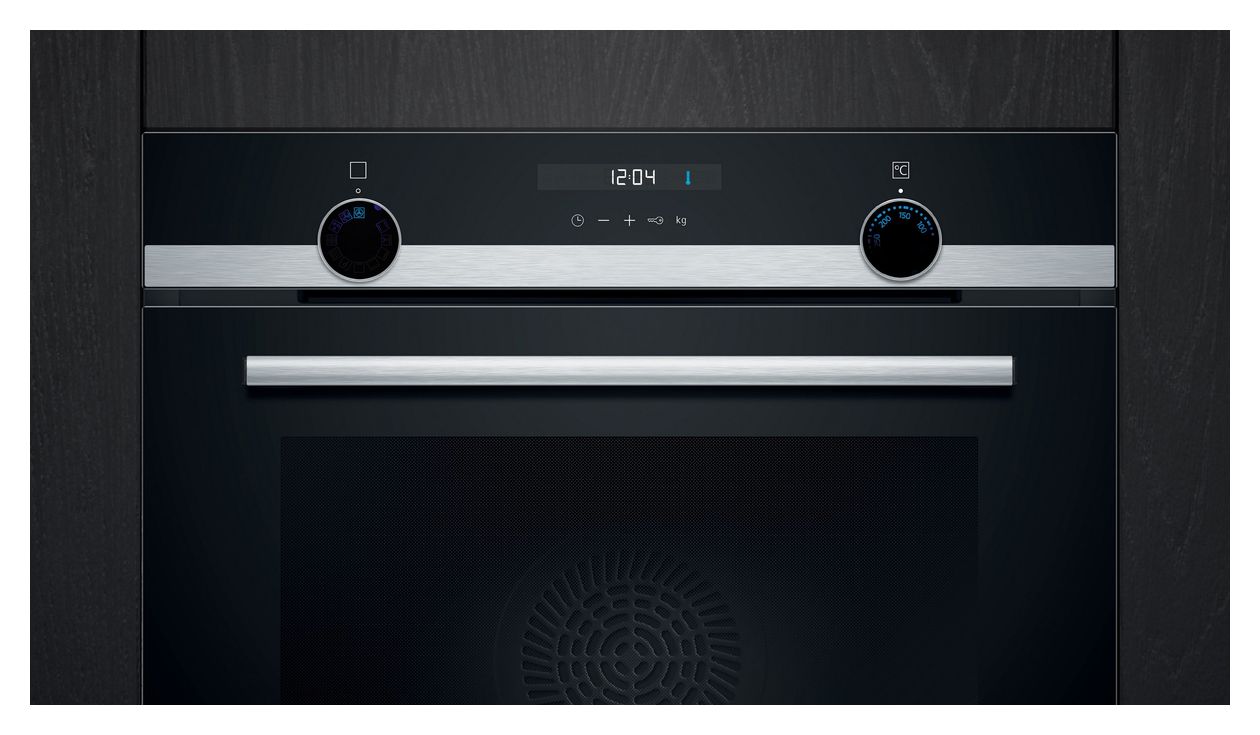 iQ500 HB537GES3 Einbaubackofen groß AutoClean 