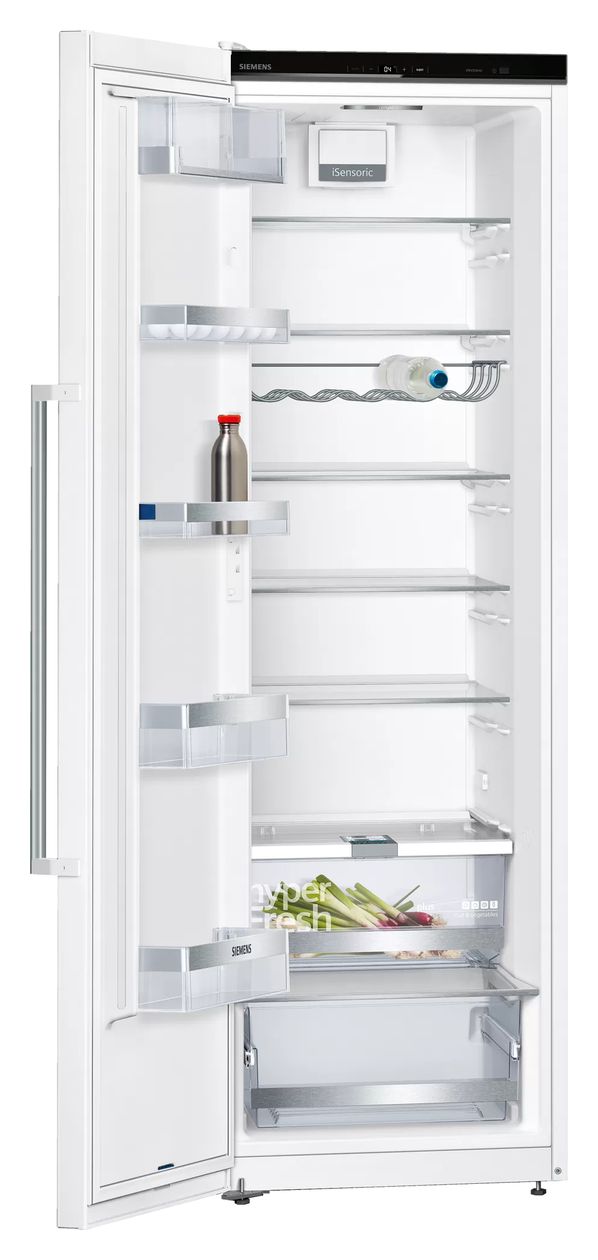 iQ500 KA95NAWEP Europäischer Side-by-Side Kühl-/ Gefrierkombination 346 l / 242 l NoFrost  (Weiß) 