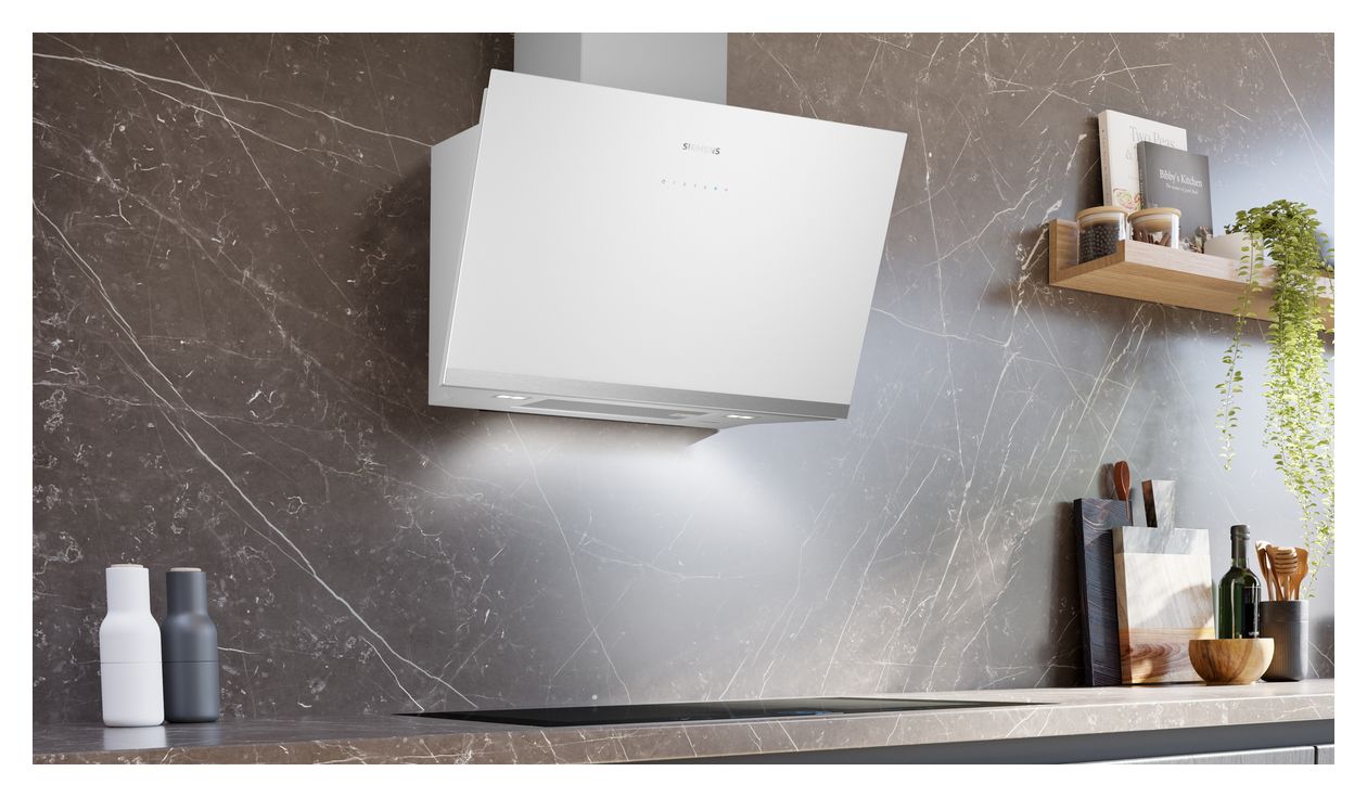 iQ500 LC81KAN20 Abluft/Umluft Dunstabzugshaube/Esse Wand 80 cm (Weiß) 