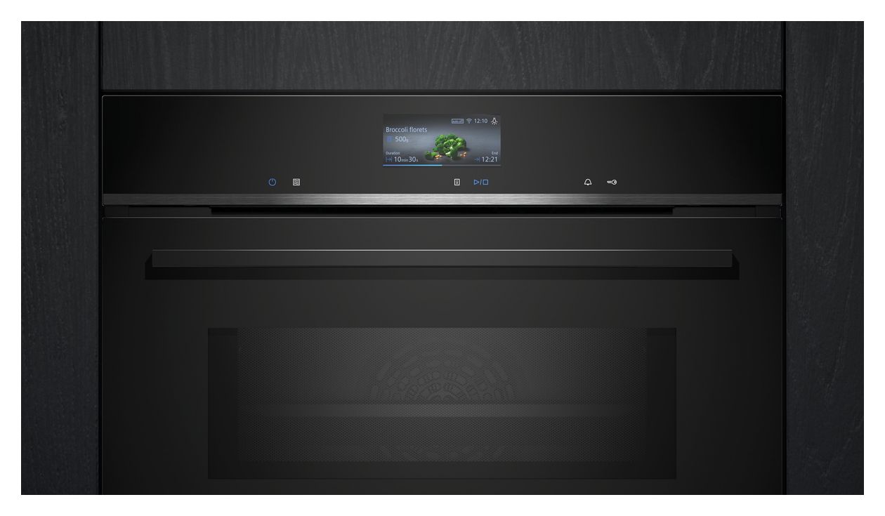 iQ700 CM724G1B1 Einbaubackofen kompakt AutoClean Mikrowelle 