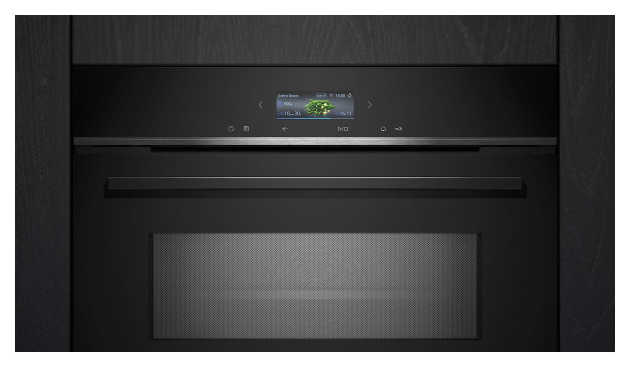 iQ700 CM724G1B3 Einbaubackofen kompakt AutoClean Mikrowelle 
