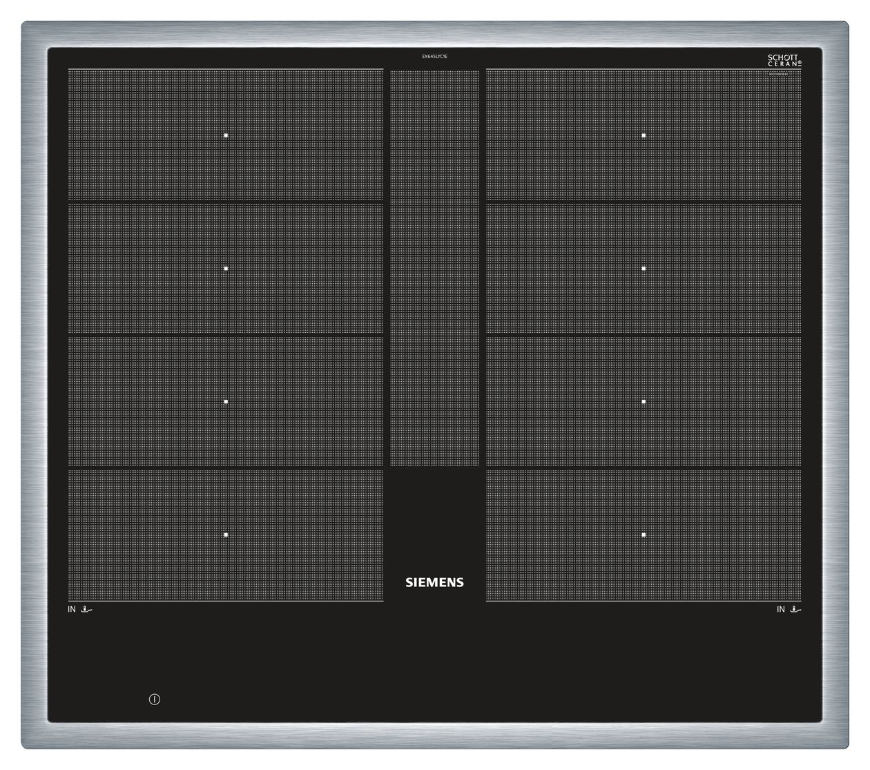 iQ700 EX645LYC1E autarkes 60cm Induktions Kochfeld/Herdplatte 4 Zone(n) 