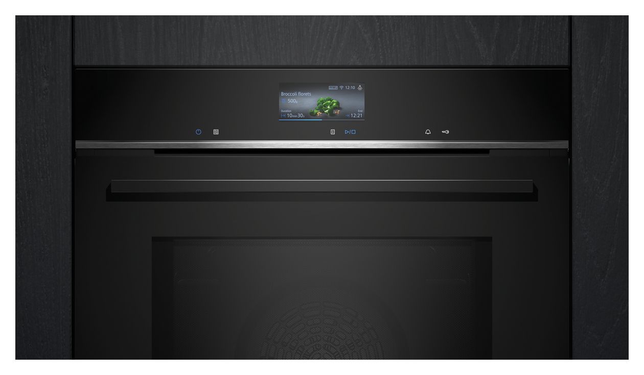 iQ700 HM736GAB1 Einbaubackofen groß Mikrowelle 