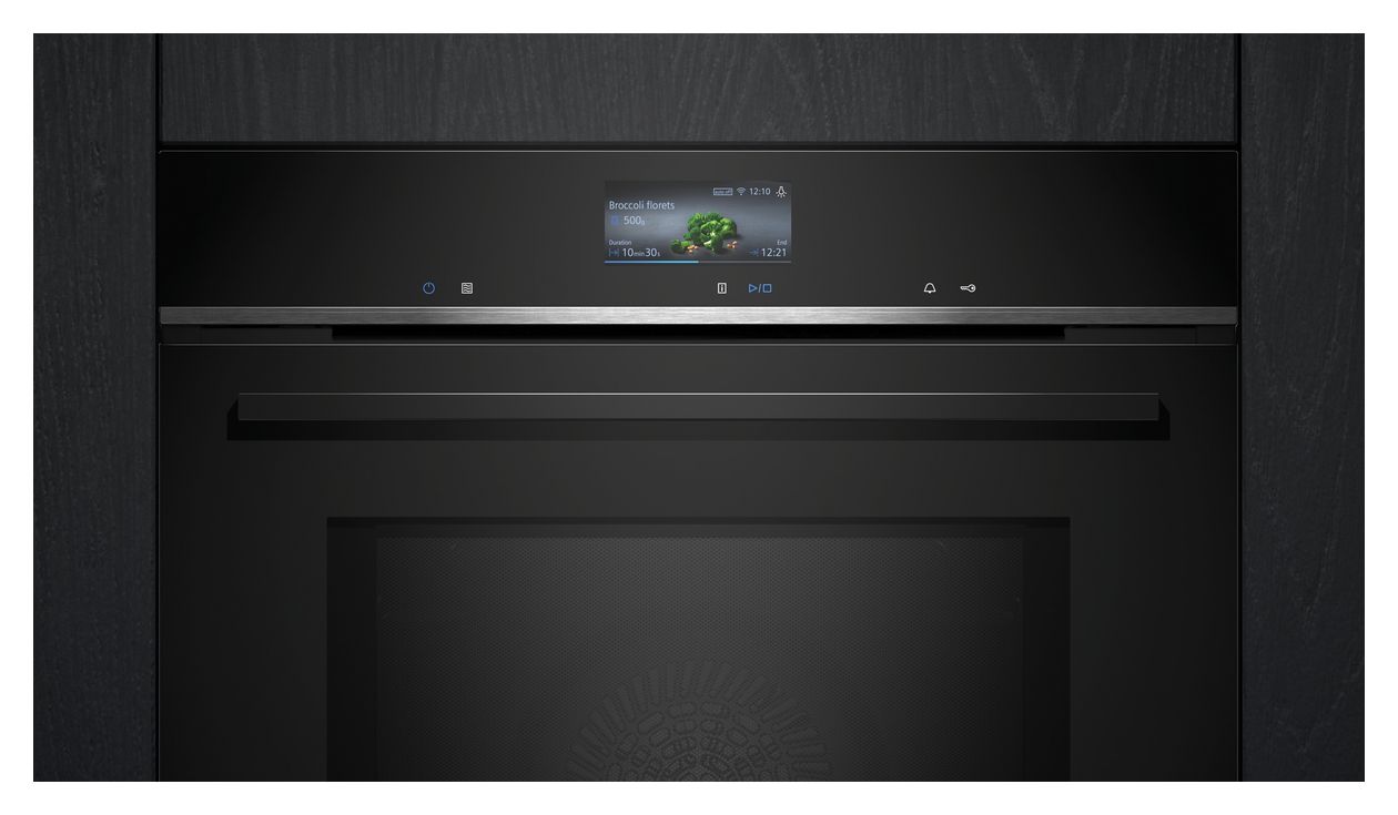 iQ700 HM776GNB1F Einbaubackofen groß AutoClean Mikrowelle 