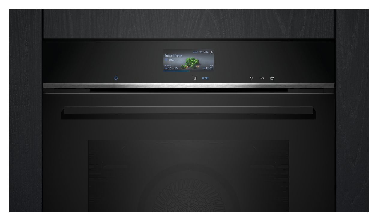 iQ700 HS736GDB1 Einbaubackofen groß Dampfgaren AutoClean 