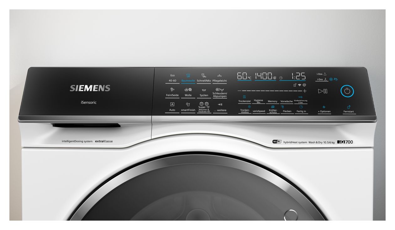 iQ700 WN54C2A90 10,5 kg 6 kg Waschtrockner 1400 U/min 