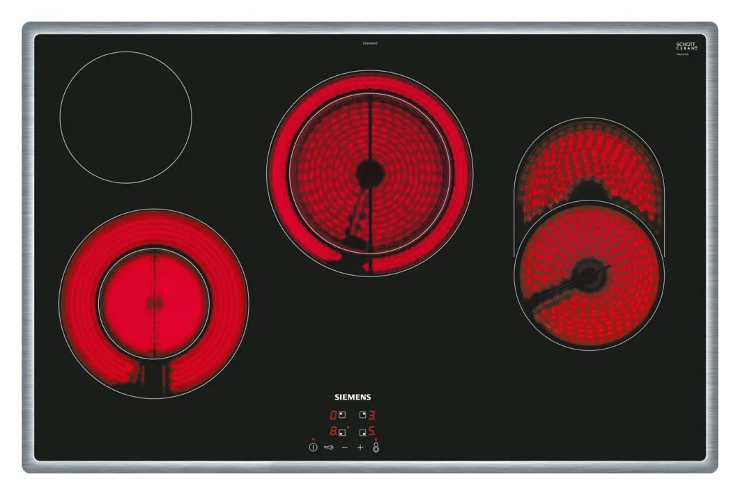 PQ225EA00Z (HB271ABB3 + ET845HH17) Backofen-Set groß AutoClean activeClean mit autarkem 80 cm Glaskeramikkochfeld Kochfeld 