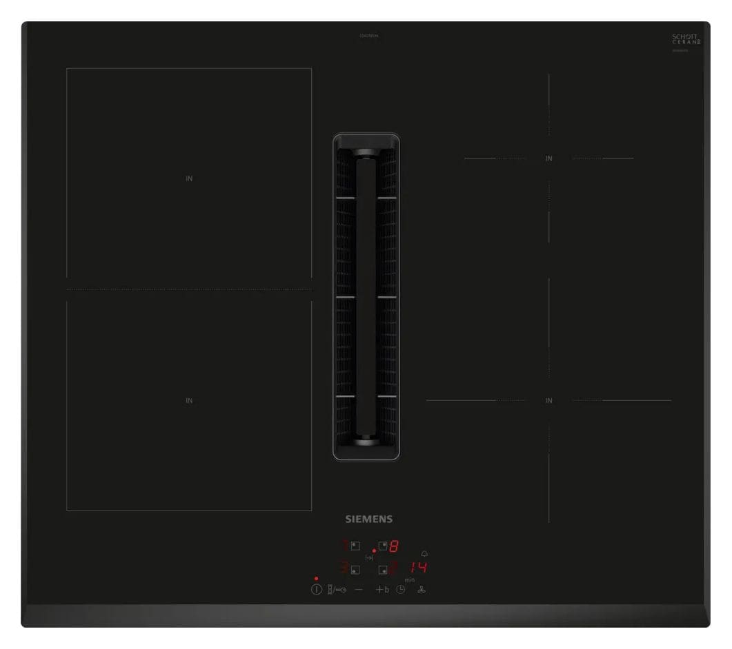 PQ226EA51Z (HB271ABB3 + ED651BS16E) Backofen-Set groß AutoClean activeClean mit autarkem 60 cm Induktions Kochfeld 