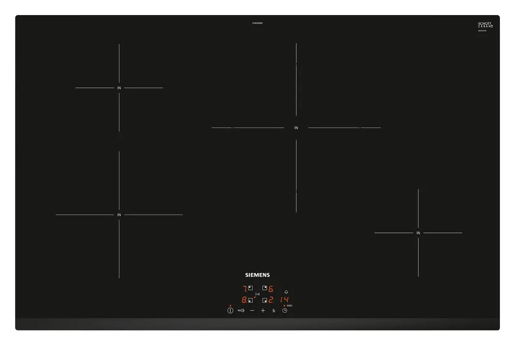 PQPOWER75I (HB271ABB3 + EH83KBEB5E) Backofen-Set groß AutoClean activeClean mit autarkem 80 cm Induktions Kochfeld 
