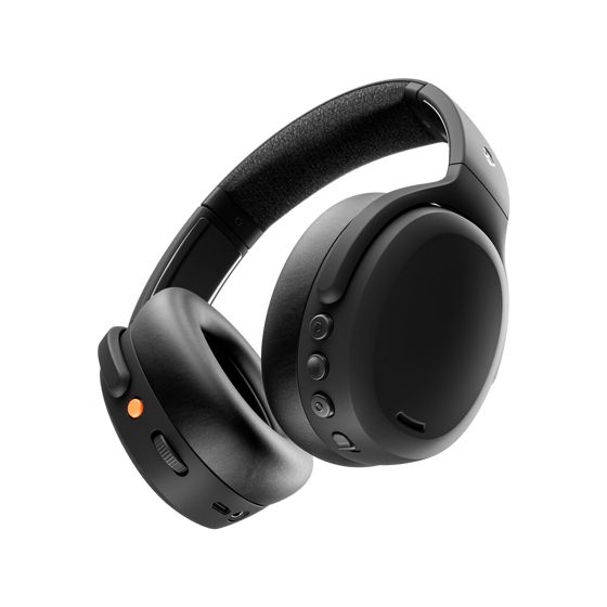 Crusher ANC 2 Ohraufliegender Bluetooth Kopfhörer kabelgebunden&kabellos USB Typ-C  (Grau) 