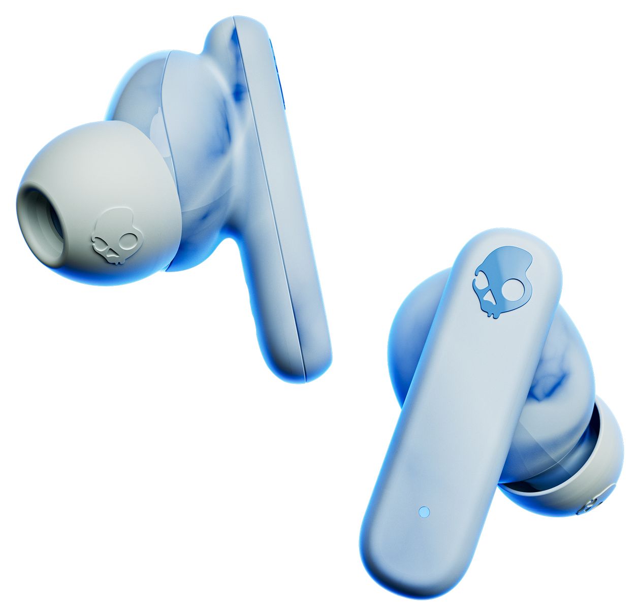 Ecobuds In-Ear Bluetooth Kopfhörer Kabellos TWS 8 h Laufzeit IPX4  (Blau) 