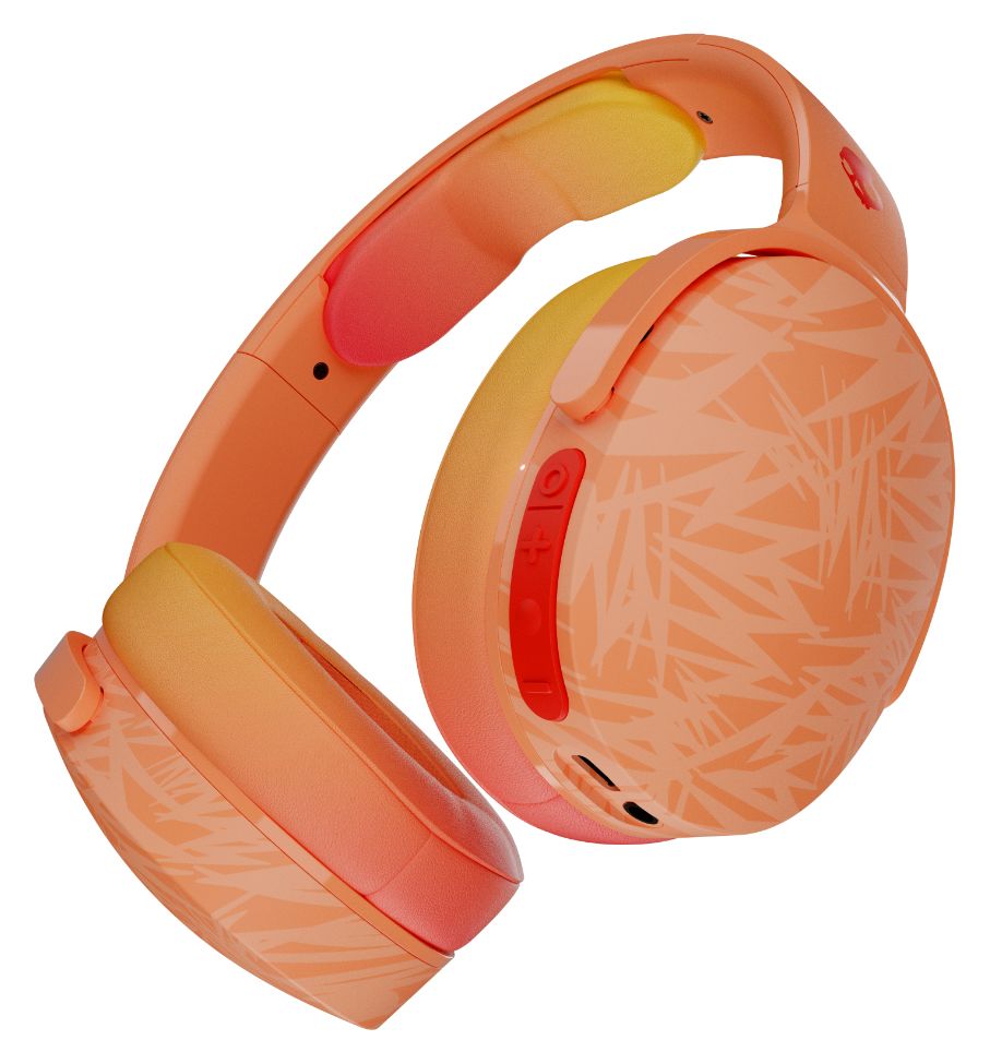 Hesh Evo Ohraufliegender Bluetooth Kopfhörer kabellos 36 h Laufzeit USB Typ-C  (Orange) 