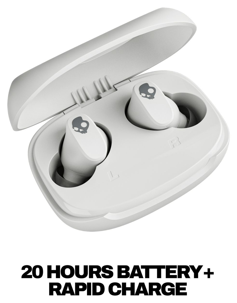 Smokin' Buds 360 In-Ear Bluetooth Kopfhörer Kabellos TWS 7 h Laufzeit IPX4  (Weiß) 