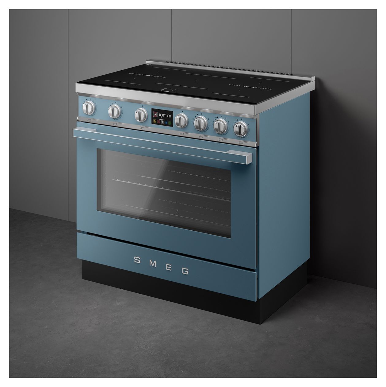 CPF90I1PSB2 Freistehender Herd Elektro 105 l 10 Beheizungsarten Vapor Clean mit Induktions Kochfeld 