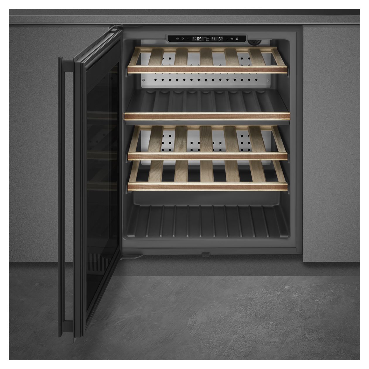 CVI638LN3 Weinkühler Integriert 2 Zonen 38 Flasche(n) 