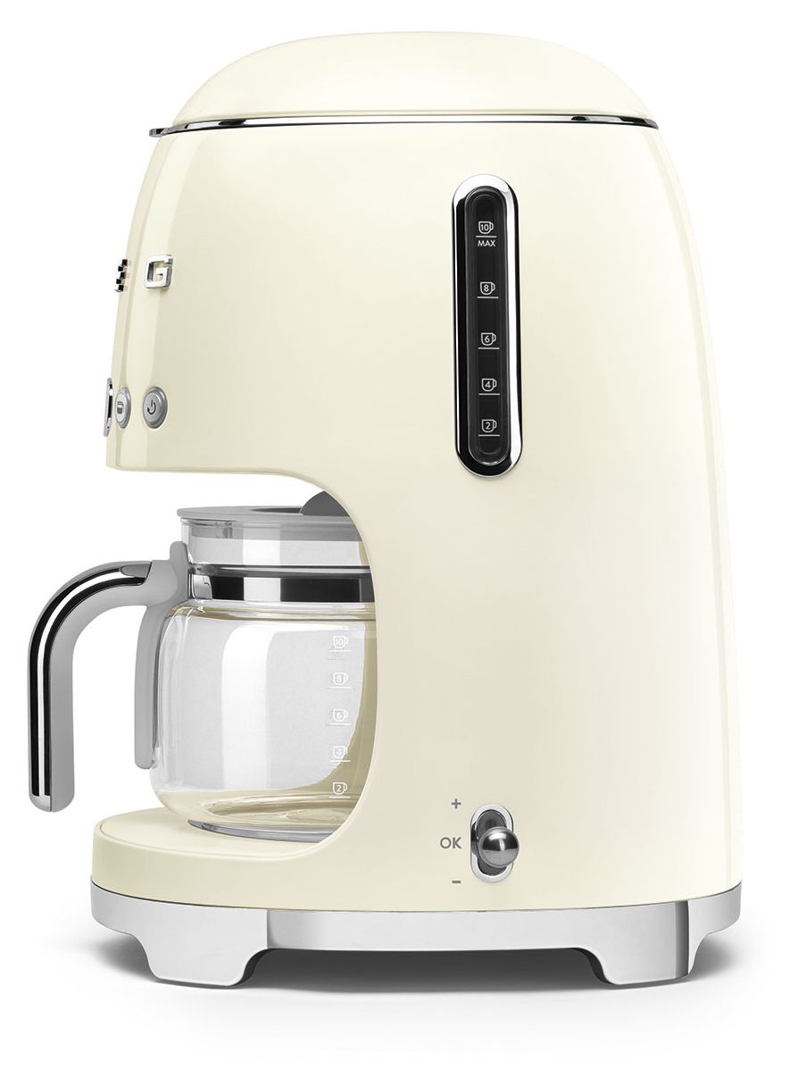 DCF02CREU 10 Tassen Filterkaffeemaschine 1,4 l  (Cremefarben) 