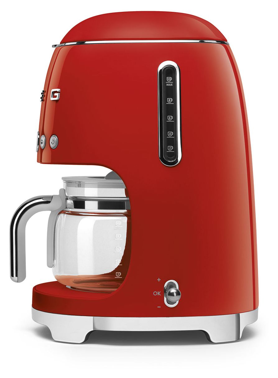DCF02RDEU 10 Tassen Filterkaffeemaschine 1,4 l  (Rot) 