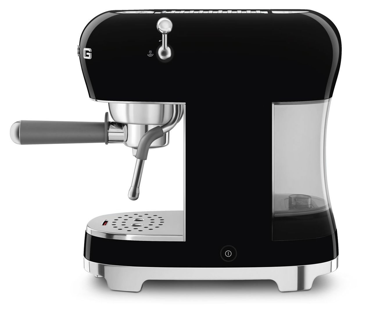 ECF02BLEU Siebträger Kaffeemaschine 15 bar 1350 W  (Schwarz) 