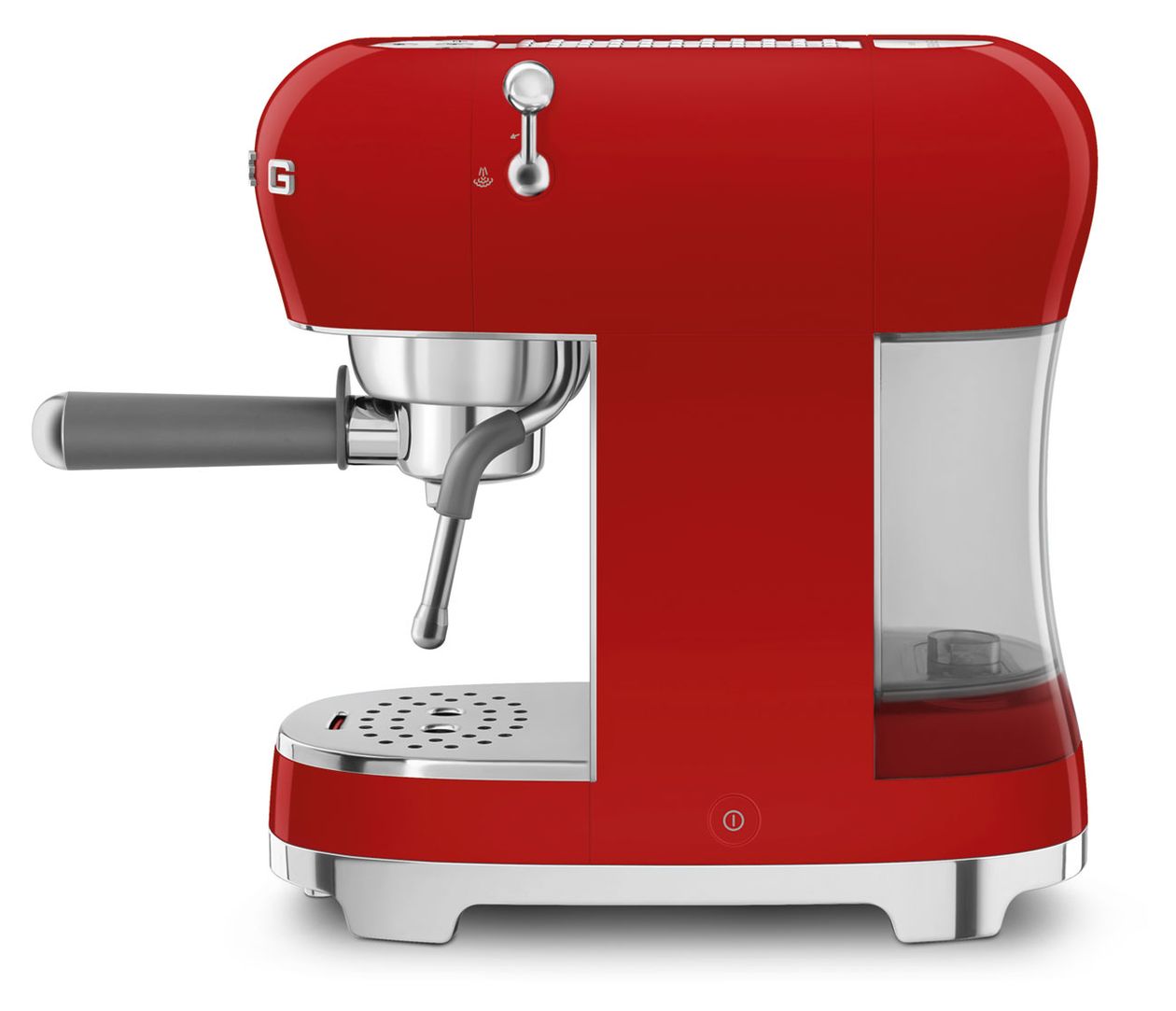 ECF02RDEU Siebträger Kaffeemaschine 15 bar 1350 W  (Rot) 