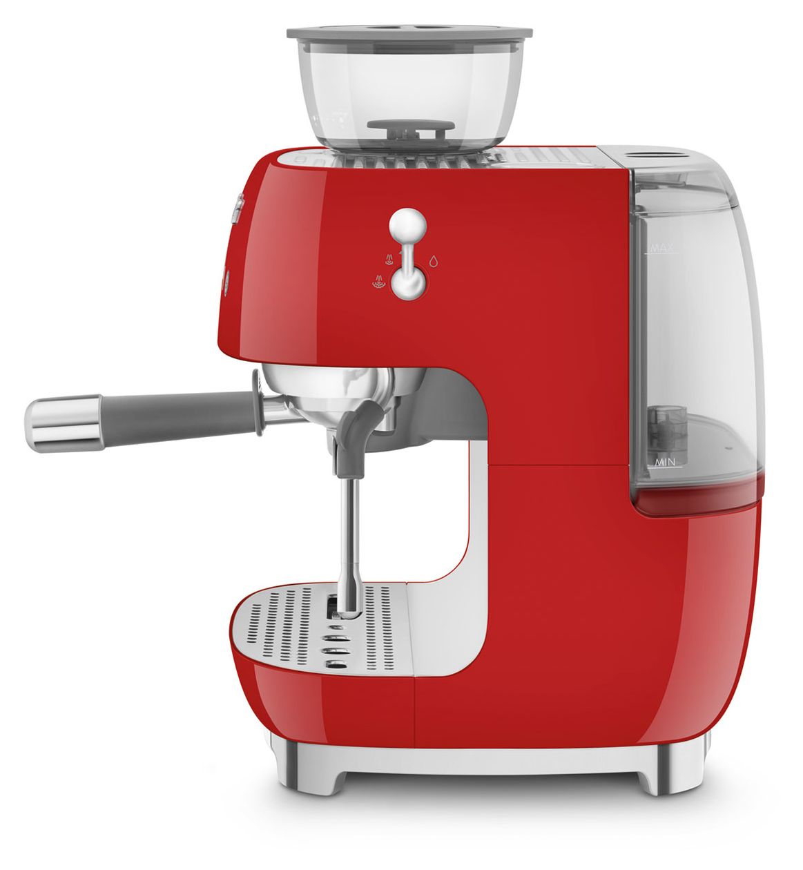 EGF03RDEU Siebträger Kaffeemaschine 15 bar 1650 W  (Rot) 