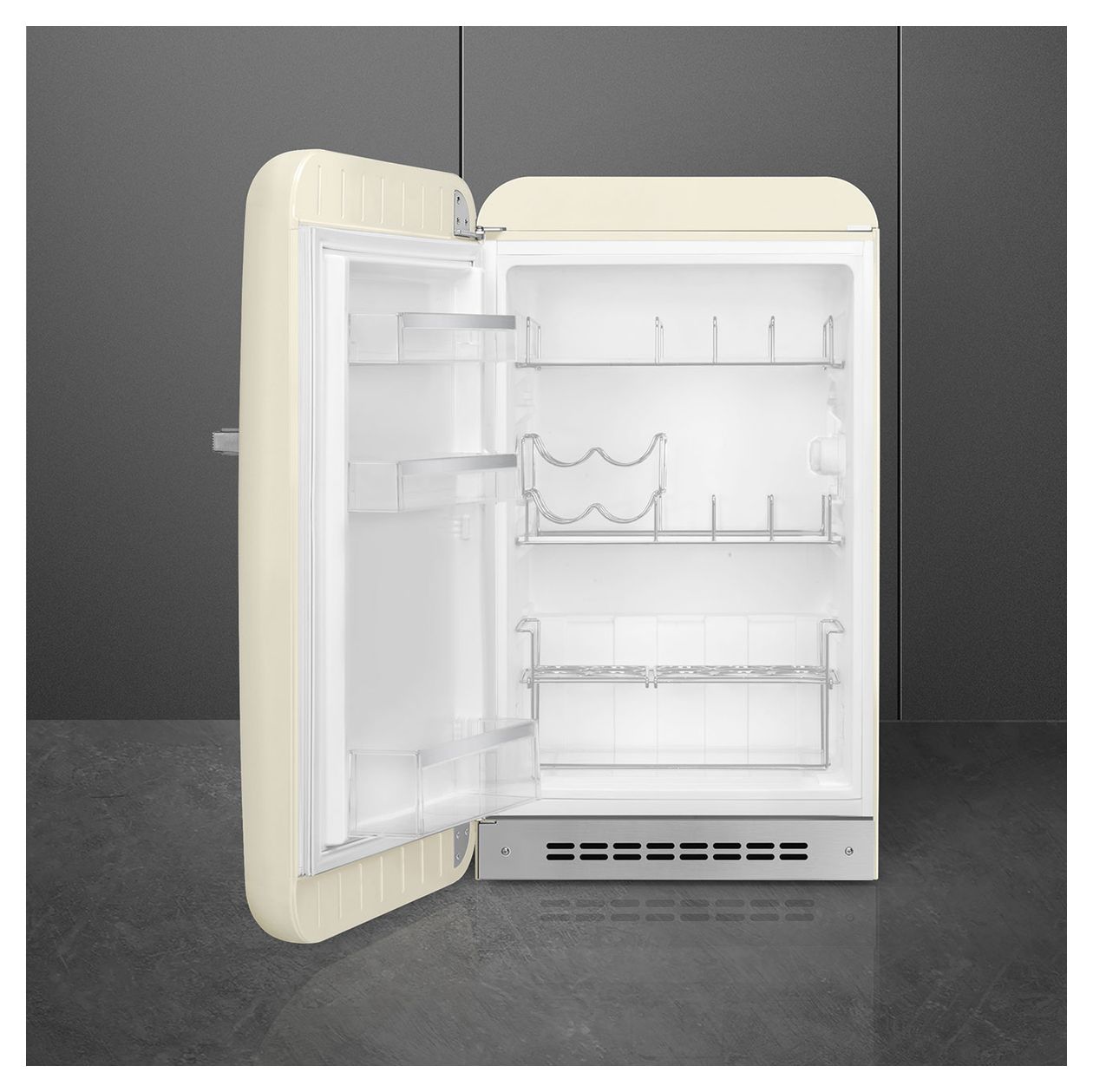 FAB10HLCR6 135 l / 135 l Kühlschrank freistehend EEK: D 72 kWh Jahr  (Cremefarben) 