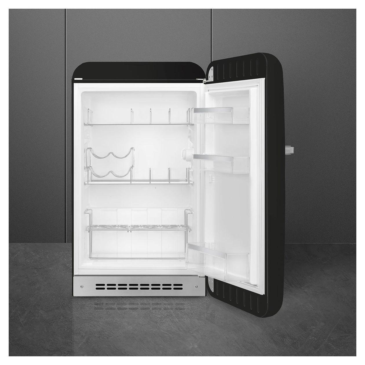 FAB10HRBL6 135 l / 135 l Kühlschrank freistehend EEK: D 72 kWh Jahr  (Schwarz) 
