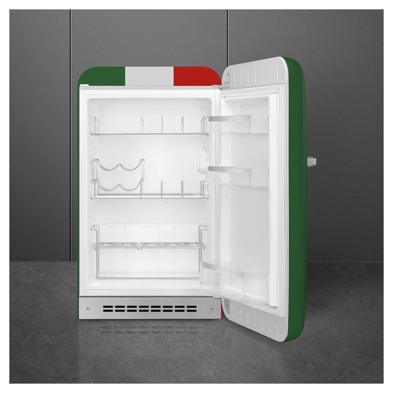 FAB10HRDIT6 135 l / 135 l Kühlschrank freistehend EEK: D 72 kWh Jahr  (Rot) 