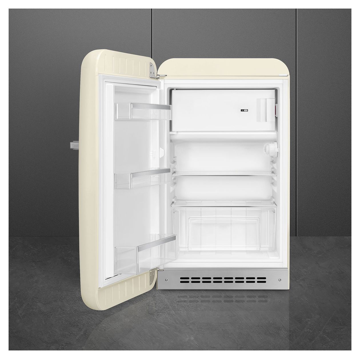 FAB10LCR6 122 l / 105 l Kühlschrank freistehend EEK: D 115 kWh Jahr  (Cremefarben) 