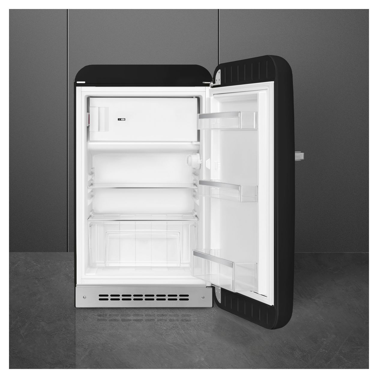 FAB10RBL6 122 l / 105 l Kühlschrank freistehend EEK: D 115 kWh Jahr  (Schwarz) 
