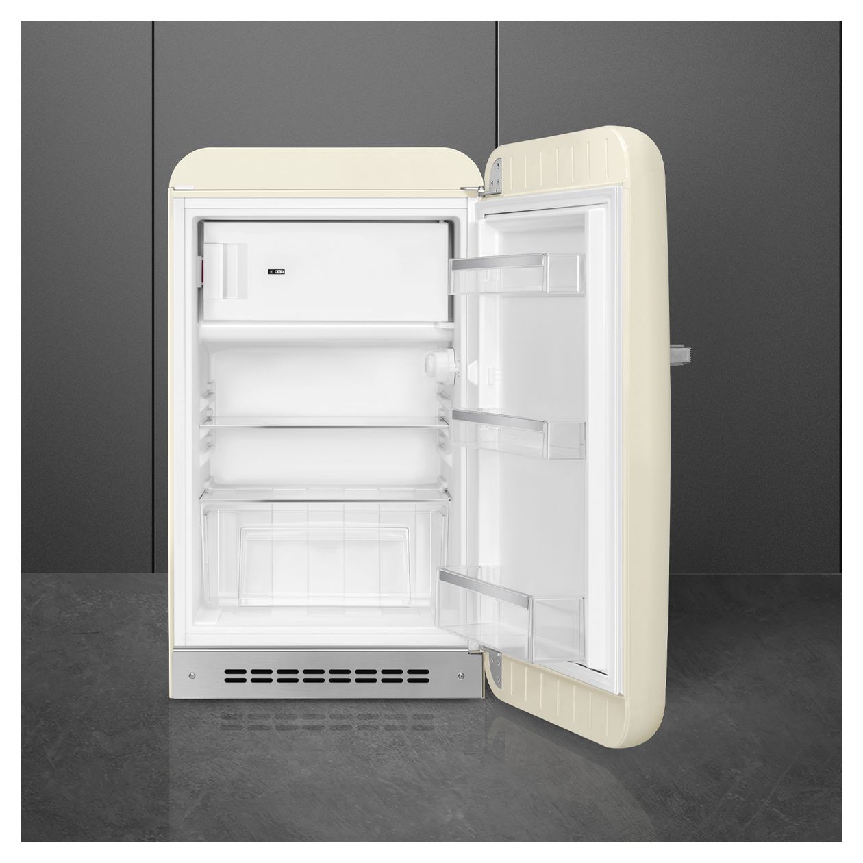 FAB10RCR6 122 l / 105 l Kühlschrank freistehend EEK: D 115 kWh Jahr  (Cremefarben) 