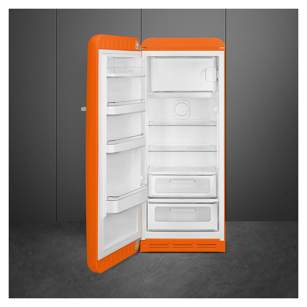 FAB28LOR6 270 l / 244 l Kühlschrank freistehend EEK: C 104 kWh Jahr  (Orange) 