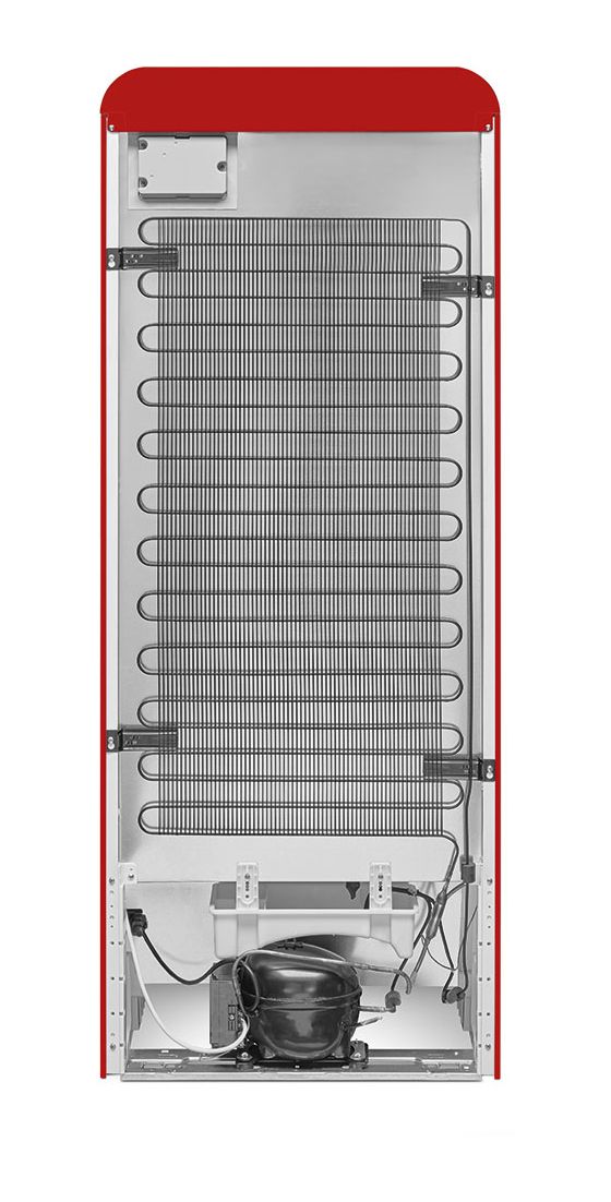 FAB28LRD6 270 l / 244 l Kühlschrank freistehend EEK: C 104 kWh Jahr  (Rot) 