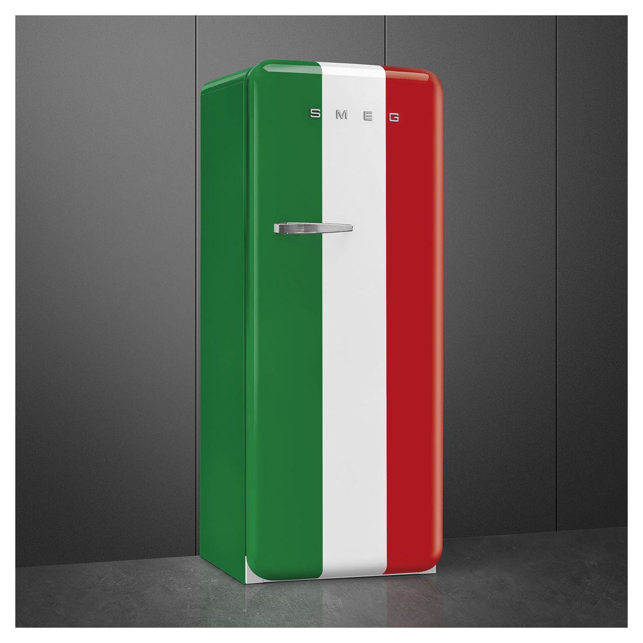 FAB28RDIT6 270 l / 244 l Kühlschrank freistehend EEK: C 104 kWh Jahr  (Grün, Weiß, Rot) 