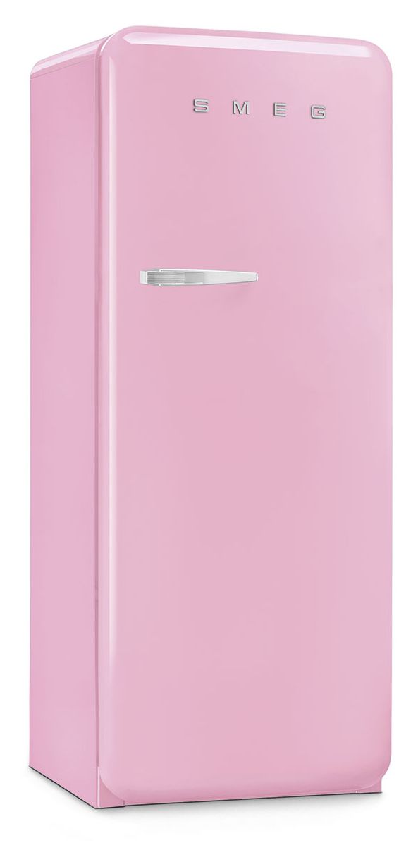 FAB28RPK6 270 l / 244 l Kühlschrank freistehend EEK: C 104 kWh Jahr  (Pink) 