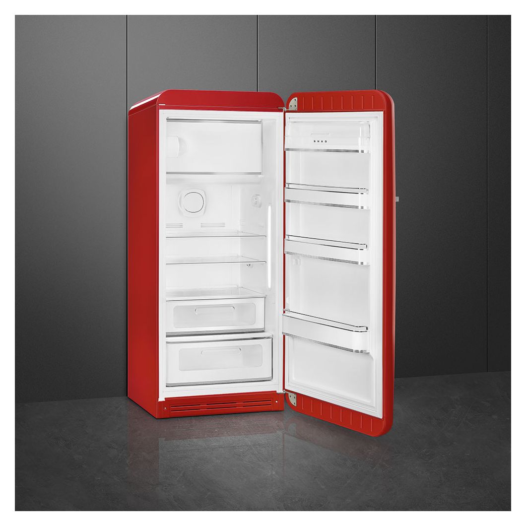 FAB28RRD6 270 l / 244 l Kühlschrank freistehend EEK: C 104 kWh Jahr  (Rot) 