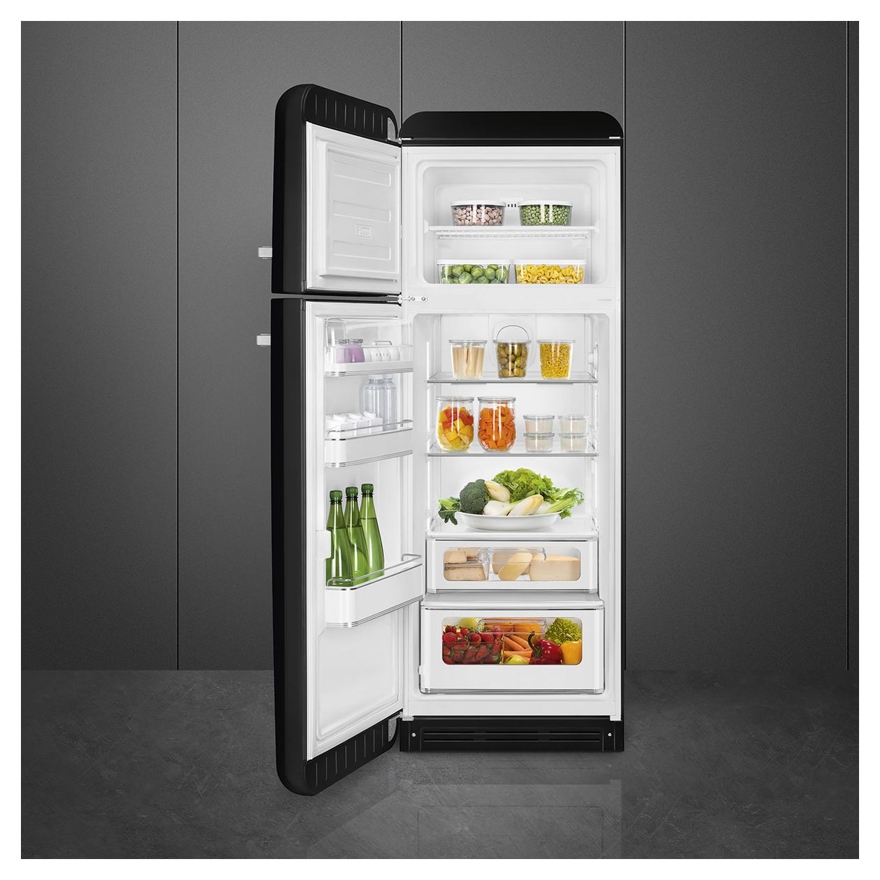 FAB30LBL6 72 l Gefrierschrank 135 kWh Jahr  (Schwarz) 