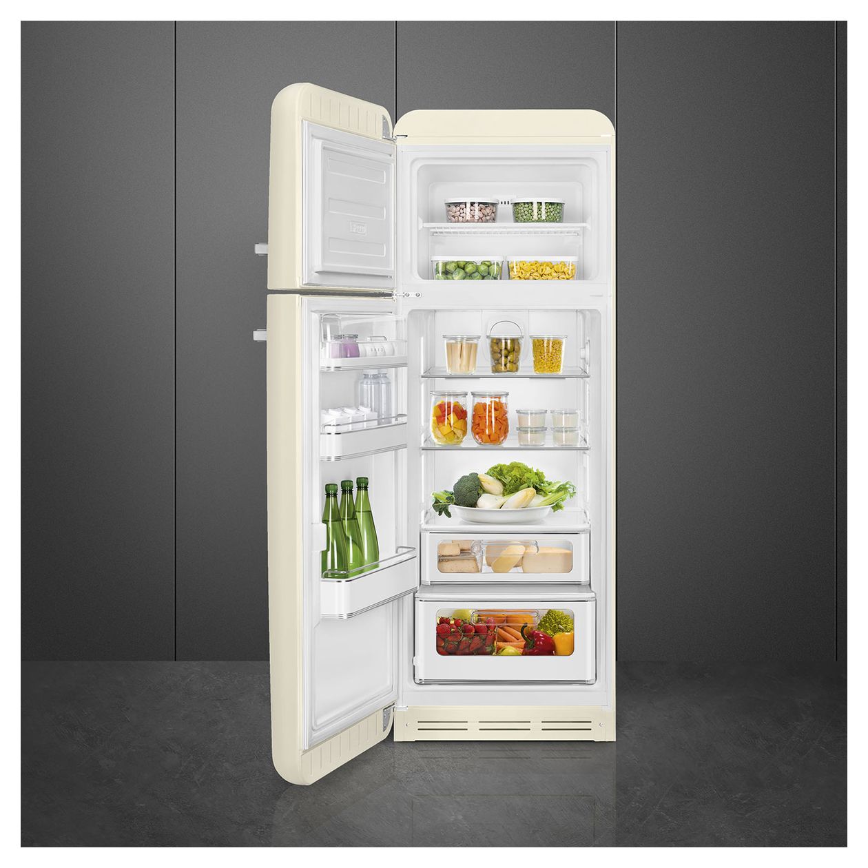 FAB30LCR6 72 l Gefrierschrank 135 kWh Jahr  (Cremefarben) 