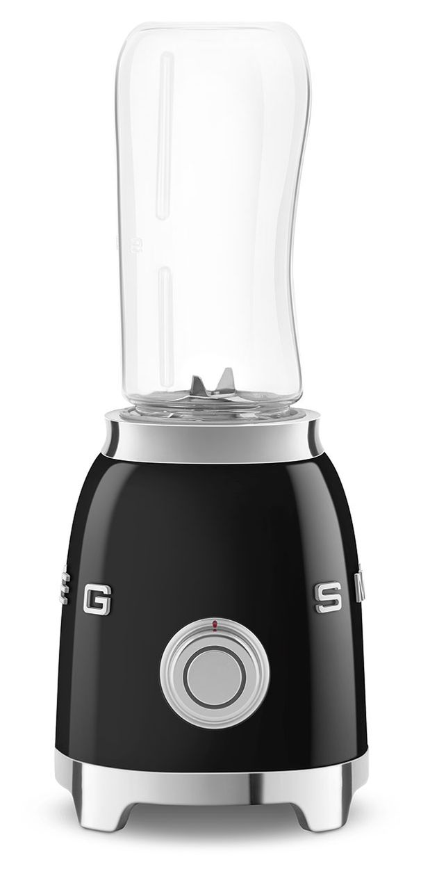 PBF01BLEU 50's Retro Style 0,6 l Standmixer 2 Geschwindigkeiten 300 W  (Schwarz) 