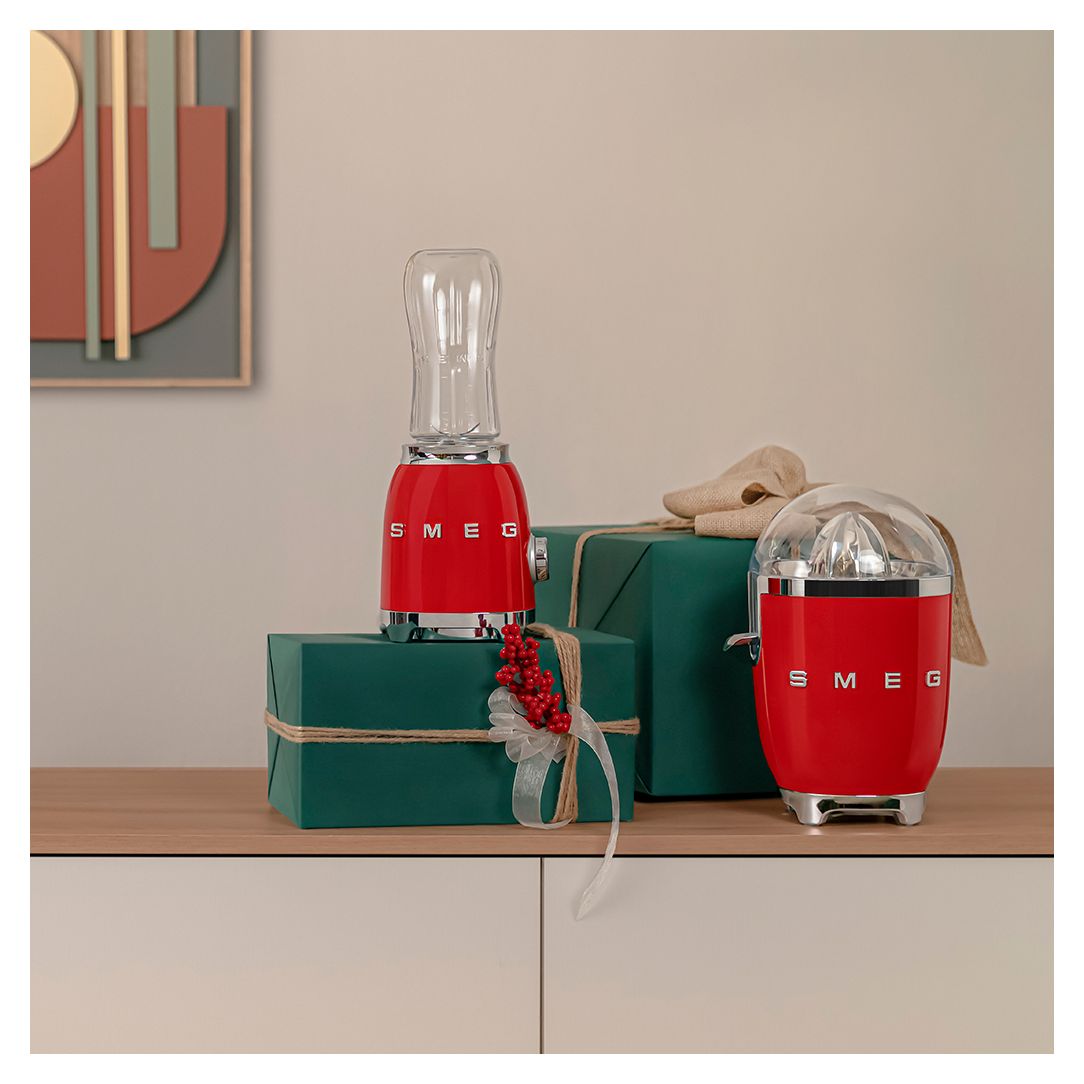 PBF01RDEU 50's Retro Style 0,6 l Standmixer 2 Geschwindigkeiten 300 W  (Rot) 