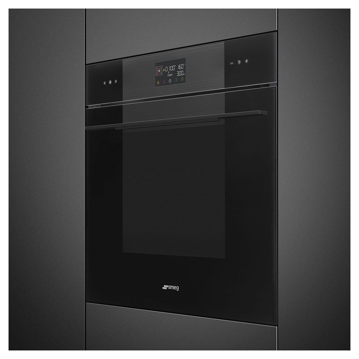 SO6102M2B3 Einbaubackofen 68 l AutoClean Mikrowelle 