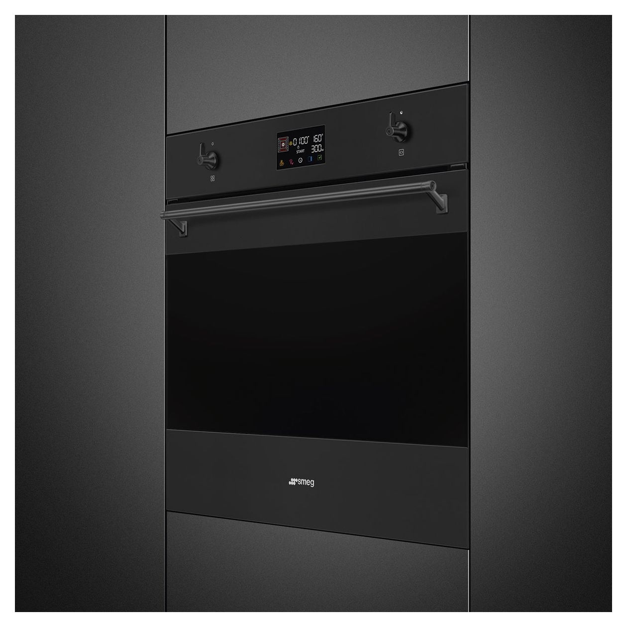 SO6302M2N Einbaubackofen 68 l AutoClean Mikrowelle 