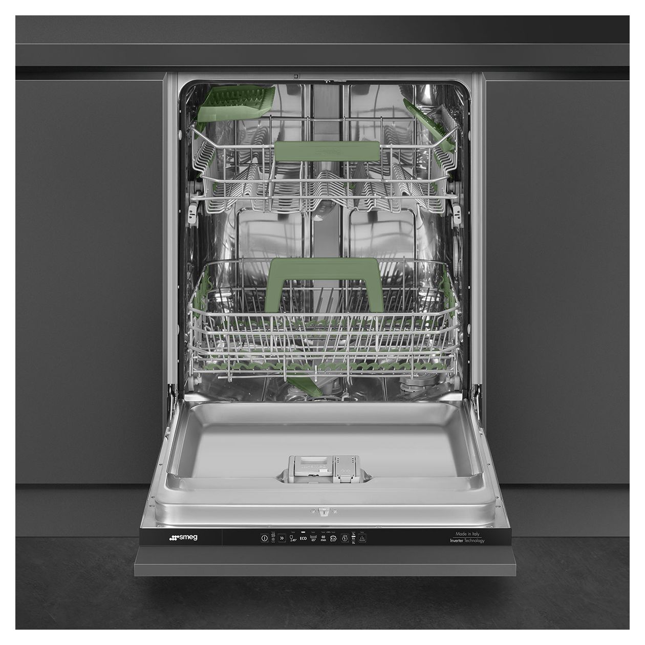 STL251CLDE 60 cm Geschirrspüler vollintegriert (ohne Front) Leise 13 Maßgedecke aquaStop Funktion 