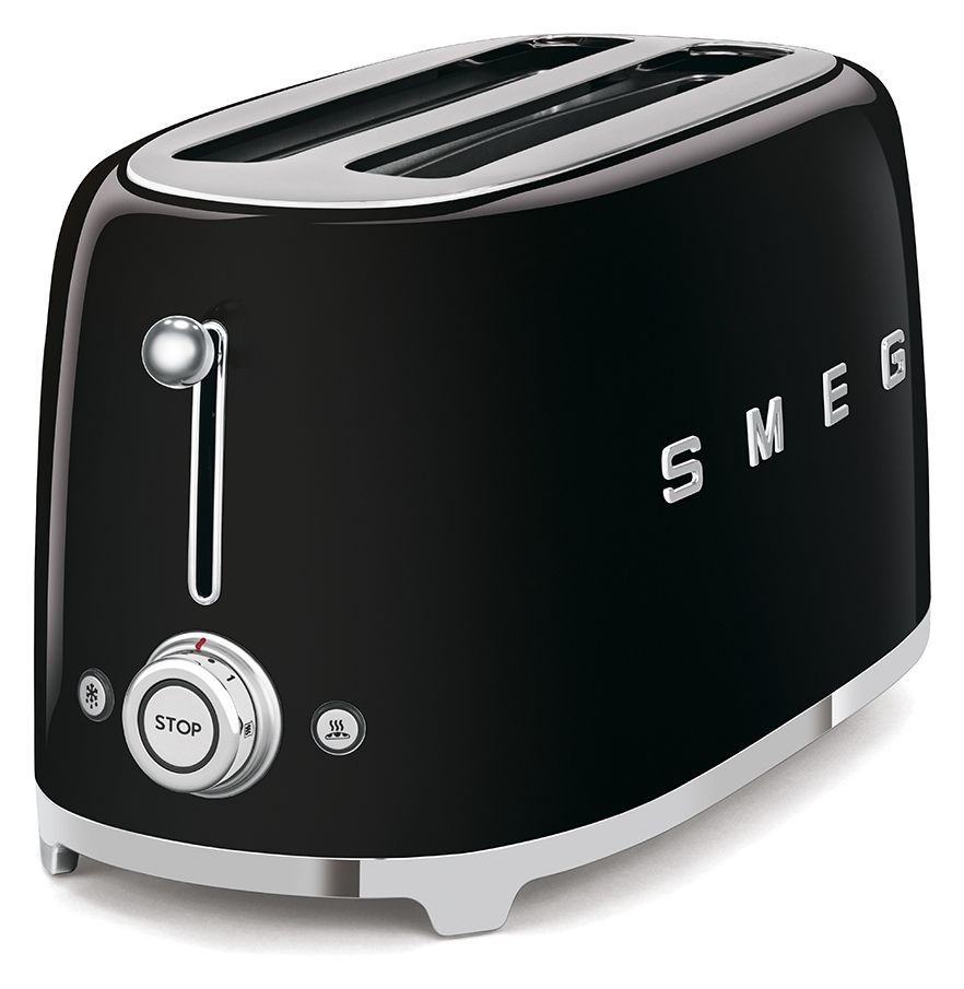 TSF02BLEU Toaster 1500 W 4 Scheibe(n) 6 Stufen  (Schwarz) 
