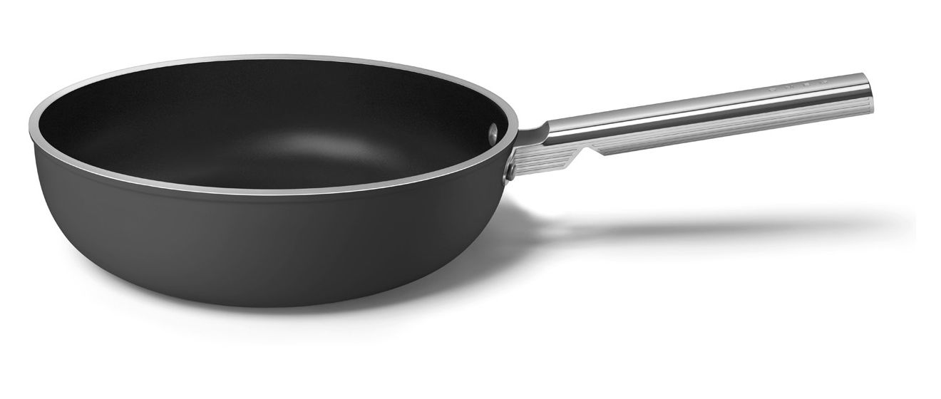 WOF3002BLM Wok 50's Style 30 cm Keramik beschichtet für alle Herdplatten und Backöfen bis 250° Spülmaschinengeeignet 