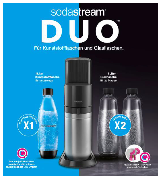 SodaStream Duo Wassersprudler von Technomarkt expert